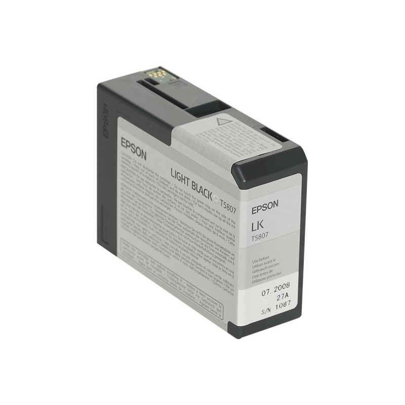 Epson T5807 Negro Light Cartucho de Tinta Original - C13T580700 Epson T5807 Negro Light Cartucho de Tinta Original - C13T580700