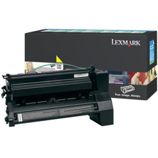 LEXMARK C-782/X-782 Cartucho de impresion Amarillo retornable (15.000 pag)