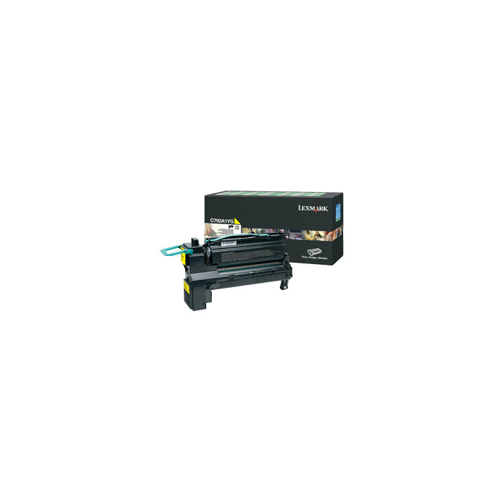 LEXMARK C792 X792 Toner Amarillo Retornable