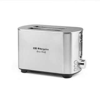 Orbegozo TO 5030 Tostadora de Doble Rebanada - Potente y Versatil Tostador con 6 Niveles de Tostado - Funciones de Recalentamie