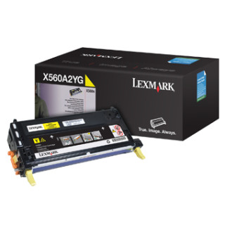 LEXMARK X560 Cartucho de impresion Amarillo