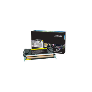 Lexmark X748 Cartucho de toner amarillo Alto Rendimiento Retornable