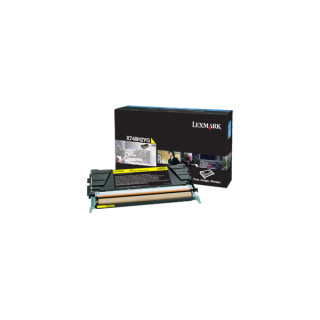 Lexmark X748 Cartucho de toner amarillo Alto Rendimiento