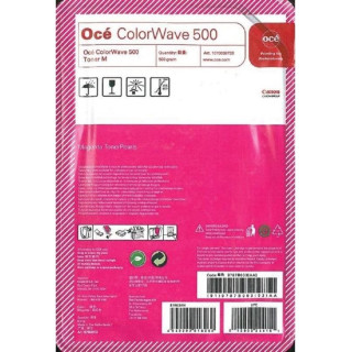 OCE Toner Magenta 500 Gramo para OCE ColorWave 500