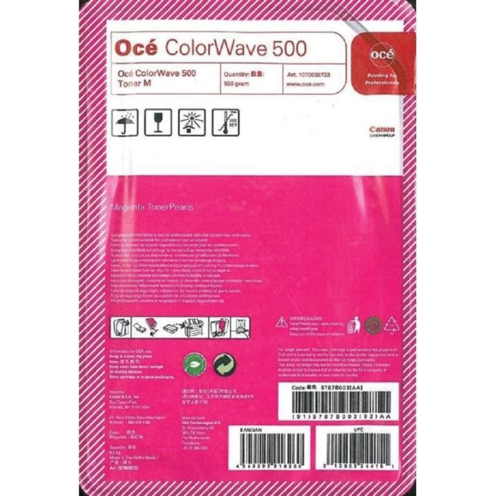 OCE Toner Magenta 500 Gramo para OCE ColorWave 500
