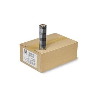 Zebra ZipShip 2300 Pack de 12 Cintas de Transferencia Termica Original - Cintas de Cera - Nucleo 12.7mm