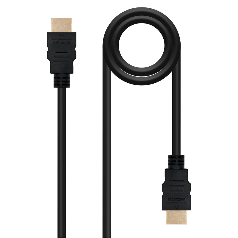 Nanocable Cable HDMI v1.4 Macho a HDMI v1.4 Macho 5m - Color Negro Nanocable Cable HDMI v1.4 Macho a HDMI v1.4 Macho 5m - Color Negro