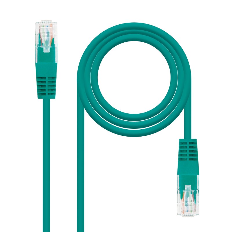 Nanocable Cable Red Latiguillo RJ45 CAT.6 UTP AWG24 - 30 cm - Color Verde Nanocable Cable Red Latiguillo RJ45 CAT.6 UTP AWG24 - 30 cm - Color Verde