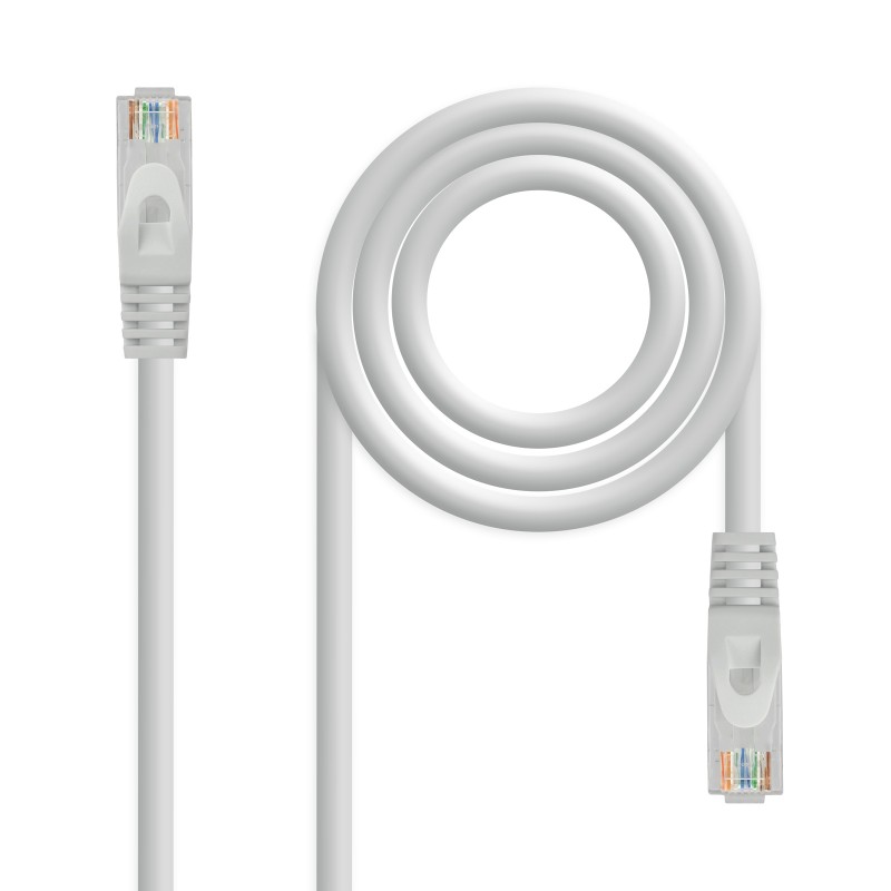 Nanocable Cable de Red Latiguillo RJ45 LSZH Cat.6a UTP AWG24 0.50m - Color Gris Nanocable Cable de Red Latiguillo RJ45 LSZH Cat.6a UTP AWG24 0.50m - Color Gris