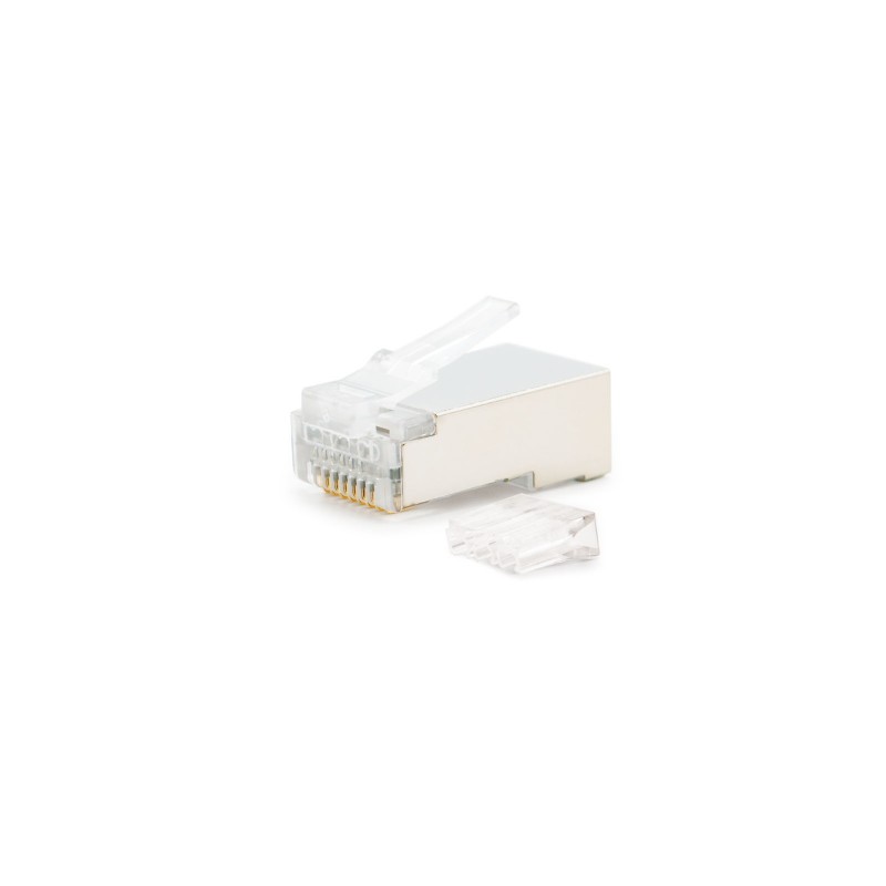 Nanocable Conector para Cable de Red RJ45 Cat.6 FTP 8 Hilos 10uds. Nanocable Conector para Cable de Red RJ45 Cat.6 FTP 8 Hilos 10uds.