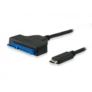 Equip Adaptador USB-C Macho a SATA Macho