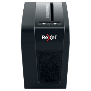 Rexel Secure X6-SL Whisper-Shred Destructora de Papel Manual Corte en Particulas - Destruye hasta 6 Hojas - 10L