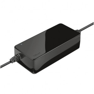 Trust Maxo Cargador para Portatil HP 90W - 4 Conectores Diferentes - Cable de 1.80m - Color Negro