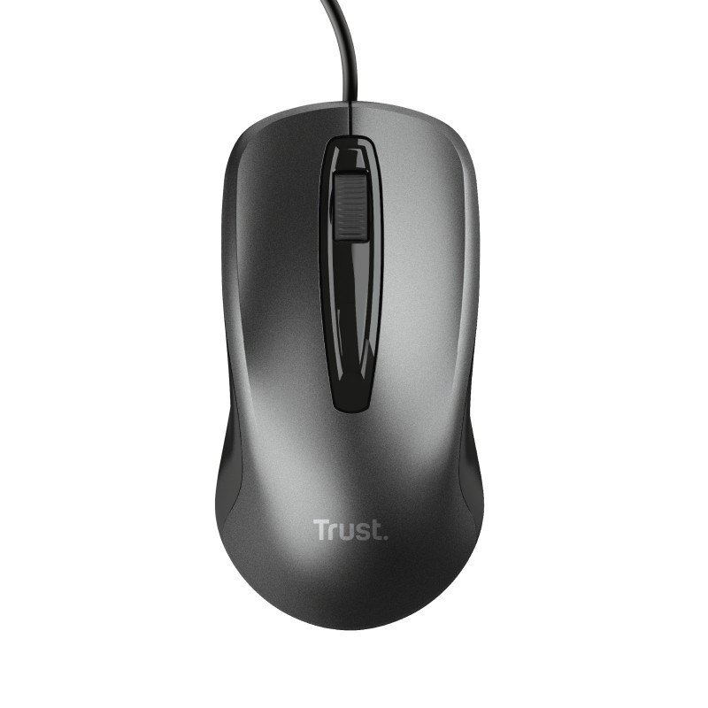 Trust Raton USB 1200dpi - 3 Botones - Uso Ambidiestro - Cable de 1.70m Trust Raton USB 1200dpi - 3 Botones - Uso Ambidiestro - Cable de 1.70m
