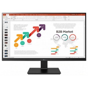 LG Monitor LED 23.8" IPS FullHD 1080p - Respuesta 5ms - Altavoces - Angulo de Vision 178º - 16:9 - USB-C