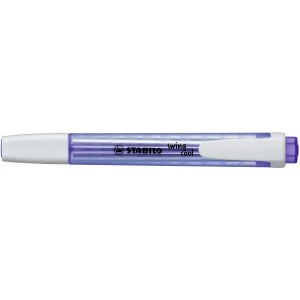 Stabilo Swing Cool Marcador Fluorescente - Cuerpo Plano - Punta Biselada - Trazo entre 1 y 4mm - Tinta con Base de Agua - Antis