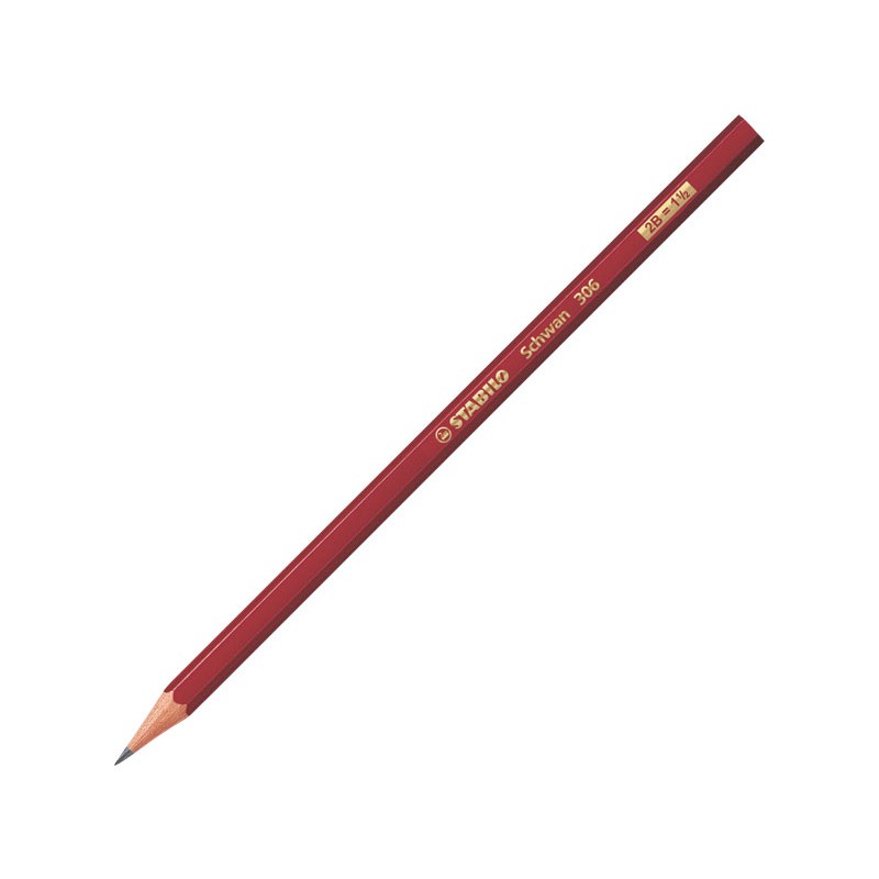 Stabilo Swano 306 Lapiz de Grafito Hexagonal - Mina HB de 2.2mm - Mina Antirrotura