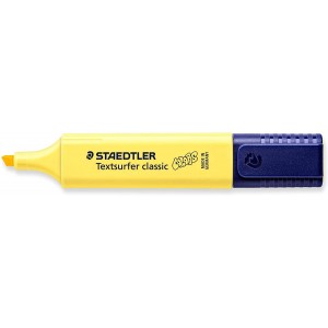 Staedtler Textsurfer Classic 364 Pastel Marcador Fluorescente - Punta Biselada - Trazo entre 1 - 5mm - Tinta con Base de Agua -