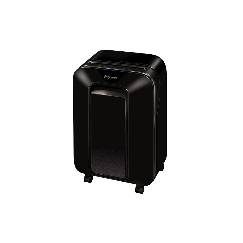 Fellowes LX201 Destructora de Papel Manual Microcorte - Destruye hasta 12 Hojas - 22L - Color Negro