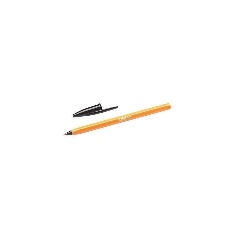 Bic Orange Original Fine Boligrafo de Bola - Punta Redonda de 0.8mm - Trazo de 0.30mm - Tinta con Base de Aceite - Cuerpo Naran Bic Orange Original Fine Boligrafo de Bola - Punta Redonda de 0.8mm - Trazo de 0.30mm - Tinta con Base de Aceite - Cuerpo Naran