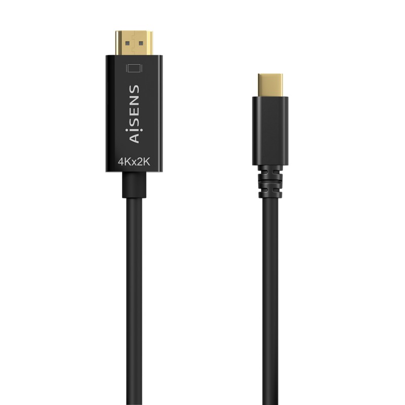 Aisens Cable Conversor USB-C a HDMI 4K@30HZ - USB-C/M-HDMI/M - 1.8M - Color Negro Aisens Cable Conversor USB-C a HDMI 4K@30HZ - USB-C/M-HDMI/M - 1.8M - Color Negro