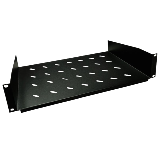 PHASAK BANDEJA 1U FIJA PARA MURAL PHASAK 380 MM. NEGRA