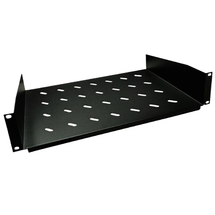 PHASAK BANDEJA 1U FIJA PARA MURAL PHASAK 380 MM. NEGRA