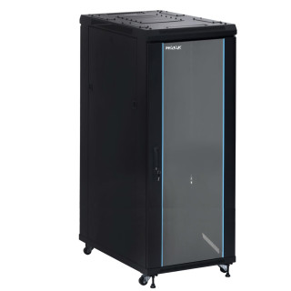 PHASAK Armario Rack 19" Phasak Pro 37U  600x800 Montado (Incluye: 2 bandejas de 19? + Regleta electrica 19? + Juego de ruedas +