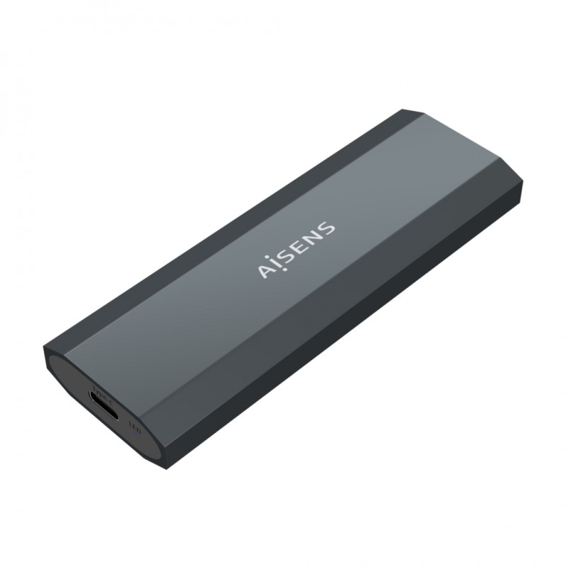 Aisens Caja Externa M.2 (NGFF) - SATA/NVMe a Usb3.1 Gen2 - Color Gris Aisens Caja Externa M.2 (NGFF) - SATA/NVMe a Usb3.1 Gen2 - Color Gris