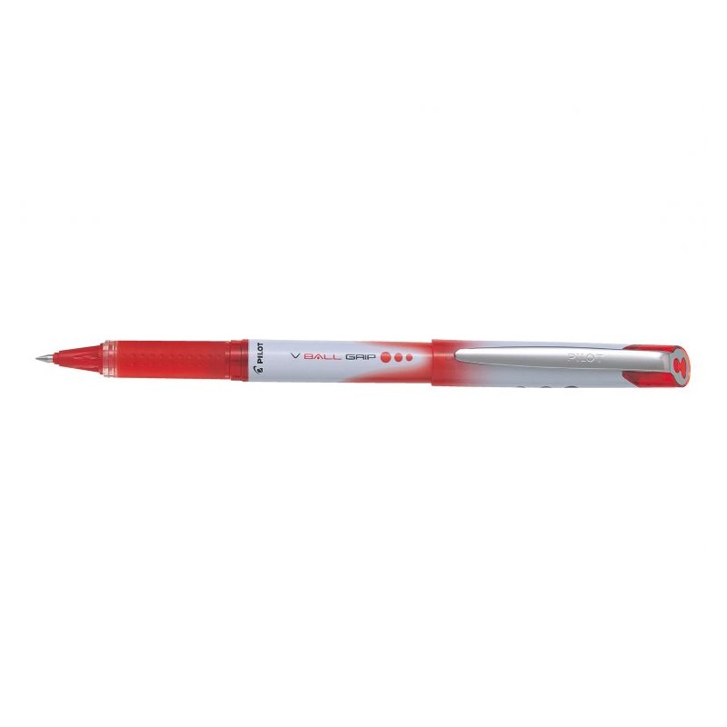 Pilot Boligrafo de Tinta Liquida V Ball Grip 07 - Punta de Bola Conica 0.7mm - Trazo 0.5mm - Grip de Goma - Color Rojo Pilot Boligrafo de Tinta Liquida V Ball Grip 07 - Punta de Bola Conica 0.7mm - Trazo 0.5mm - Grip de Goma - Color Rojo