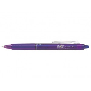 Pilot Boligrafo de gel borrable retractil Frixion Clicker - Punta de bola redonda 0.7mm - Trazo 0.4mm - Grip ergonomico - Color