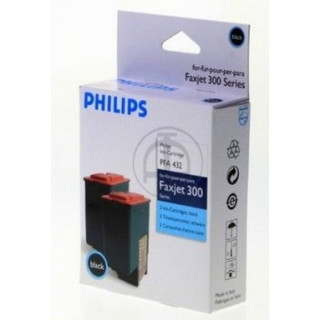 PHILIPS Cartucho FAX IPF-325/355/375 negro (Pack 2)