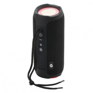 Coolsound Boom Altavoz Bluetooth Led 10W - Bateria 1200mAh - Autonomia 3-4h - Color Negro