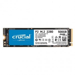 Crucial P2 Disco Duro Solido SSD M2 500GB 3D NAND NVMe PCIe