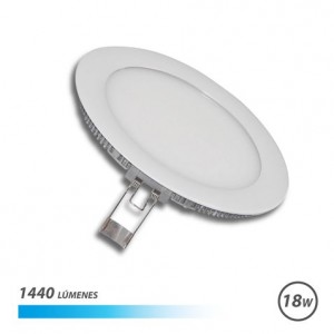 Elbat Downlight Empotrable para Techo LED 18W 1440lm - Forma Circular Ultraplano 210mm - 4000K Luz Blanca