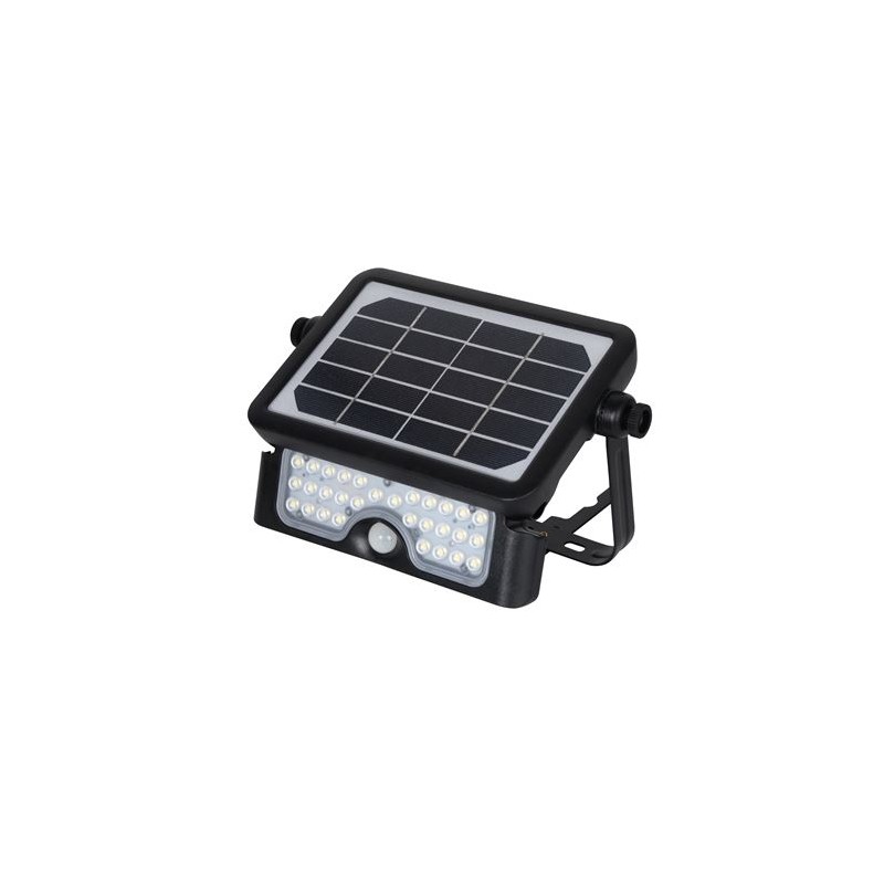 Elbat Foco Led Solar Multifuncion 5W - 500LM - Luz Fria 6000K - Sensor de Movimiento Elbat Foco Led Solar Multifuncion 5W - 500LM - Luz Fria 6000K - Sensor de Movimiento
