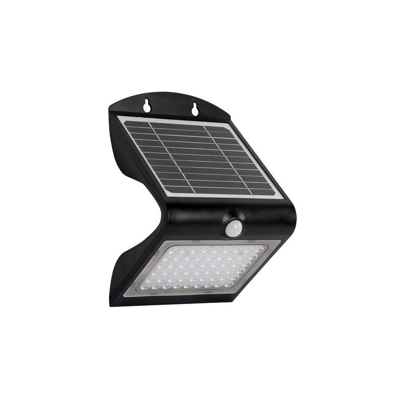 Elbat Aplique Led Solar Doble Iluminacion 4W - 500LM - Luz Fria 6000K - Luz Calidad 3000K - Sensor de Movimiento Elbat Aplique Led Solar Doble Iluminacion 4W - 500LM - Luz Fria 6000K - Luz Calidad 3000K - Sensor de Movimiento