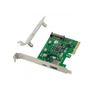 Conceptronic Tarjeta PCIe de 2 Puertos USB 3.2 Gen 2