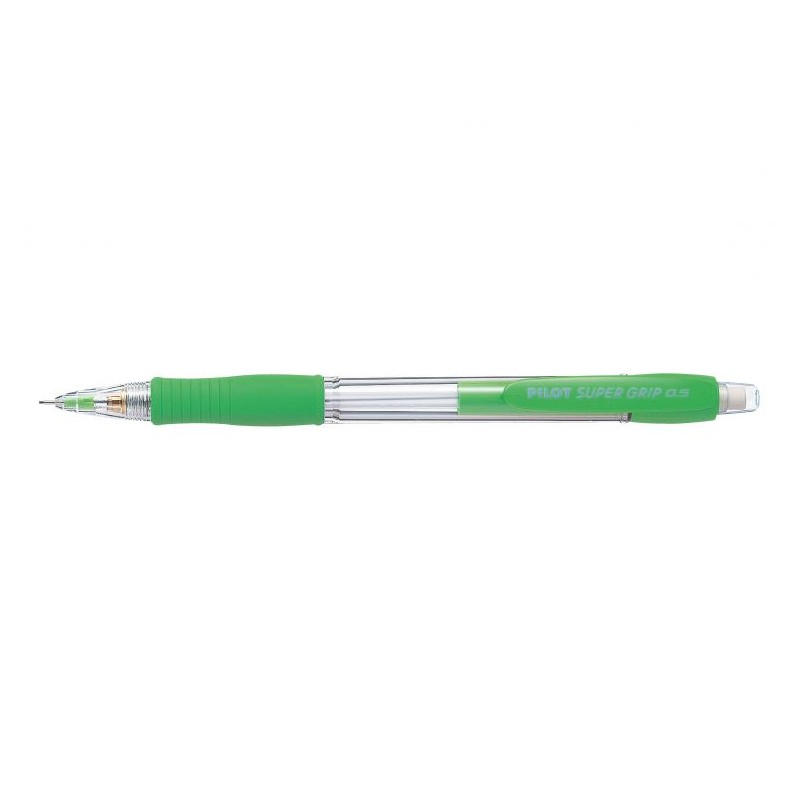 Pilot Portaminas SuperGrip H185 - Trazo 0.5mm - Mina HB - Cuerpo Verde Claro Pilot Portaminas SuperGrip H185 - Trazo 0.5mm - Mina HB - Cuerpo Verde Claro
