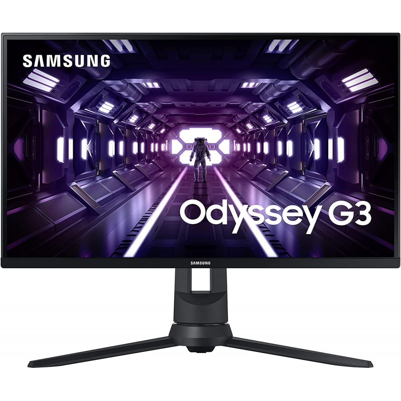 Samsung Odyssey G3 Monitor Gaming LED 24" VA FullHD 1080P 144Hz FreeSync Premium - Respuesta 1ms - Regulable en Altura
