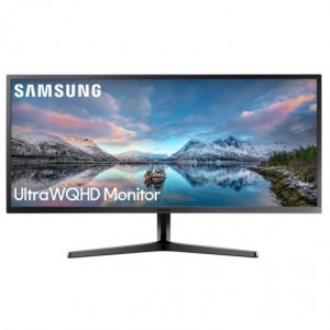 Samsung Monitor LED 34" UWQHD FreeSync - Respuesta 4ms - 21:9 - HDMI - VESA 100x100 - Color Negro