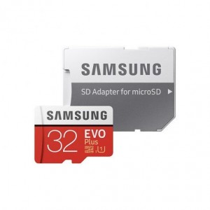Samsung EVO Plus Tarjeta Micro SDHC 32GB UHS-I U1 Clase 10 con Adaptador