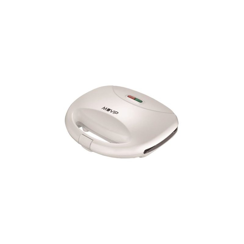 Muvip Sandwichera 750W - 2 Sandwiches - Placas con Corte en el Medio - Facil Limpieza Muvip Sandwichera 750W - 2 Sandwiches - Placas con Corte en el Medio - Facil Limpieza