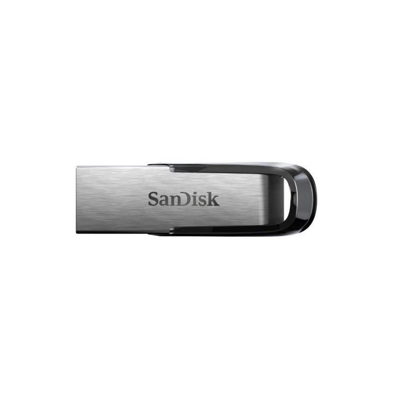 Sandisk Ultra Flair Memoria USB 3.0 64GB - Sin Tapa - Color Acero/Negro (Pendrive) Sandisk Ultra Flair Memoria USB 3.0 64GB - Sin Tapa - Color Acero/Negro (Pendrive)