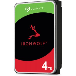 Seagate Ironwolf Disco Duro Interno 3.5" SATA 3 4TB NAS