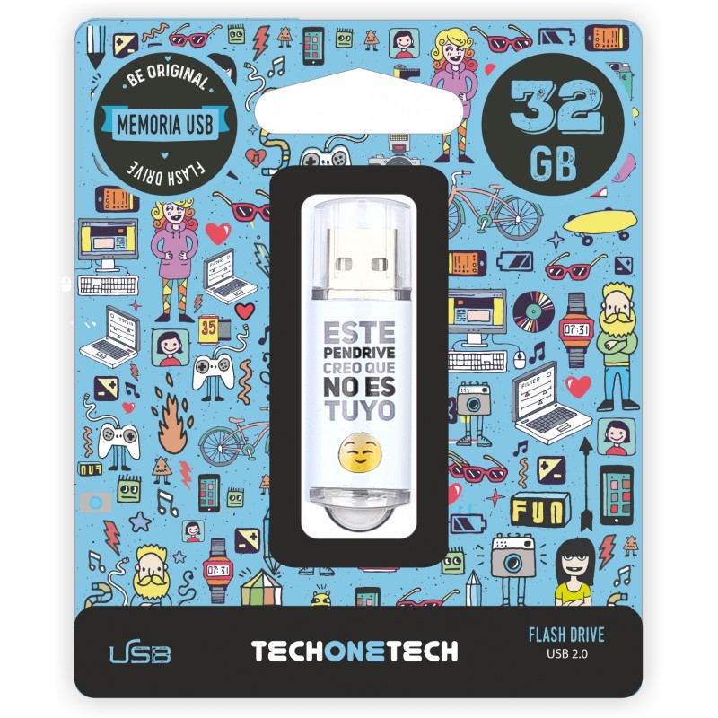 TechOneTech Memoria USB 2.0 32GB (Pendrive) TechOneTech Memoria USB 2.0 32GB (Pendrive)