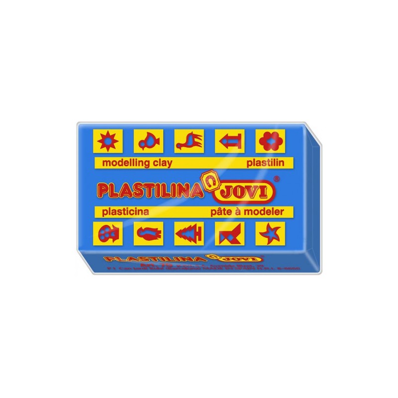 Caja 30 pastillas plastilina 50 g - azul oscuro jovi 7013 Caja 30 pastillas plastilina 50 g - azul oscuro jovi 7013