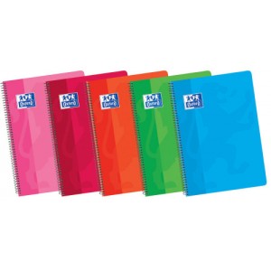 Oxford 100430166 cuaderno y block 80 hojas colores surtidos