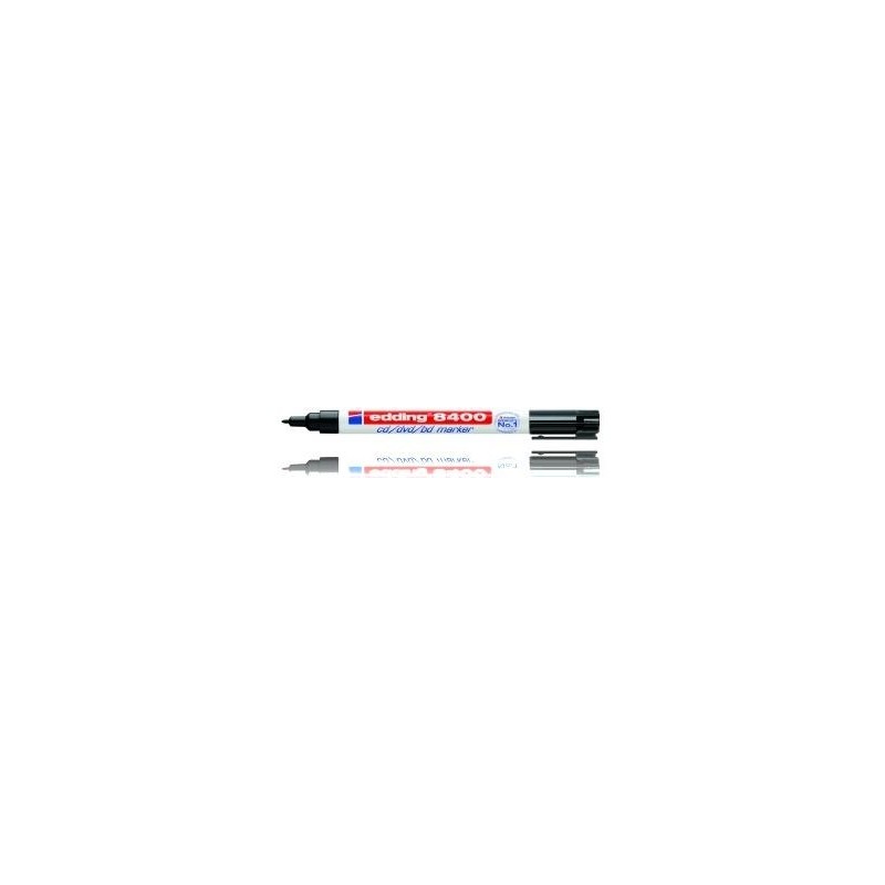 Marcador especial para cd punta redonda 1mm 8400 negro edding 8400-01 Marcador especial para cd punta redonda 1mm 8400 negro edding 8400-01