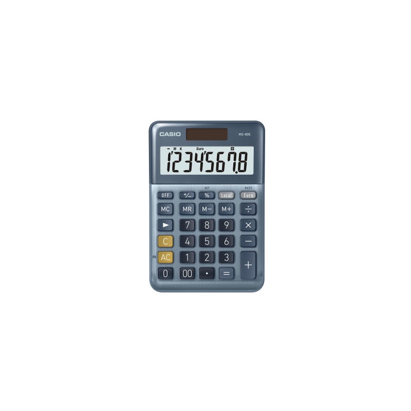 Calculadora de sobremesa de 8 dígitos casio ms-80e